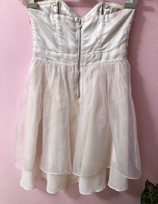 LIPSY | Vestido cai cai Nude (tam 38/40)