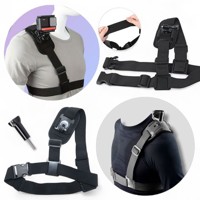 Крепление для экшн камер GoPro, Sony Крепление на плечо для экшн камер