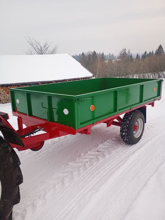 Przyczepa wywrotka kiper 3str. Ład ok 3.5t