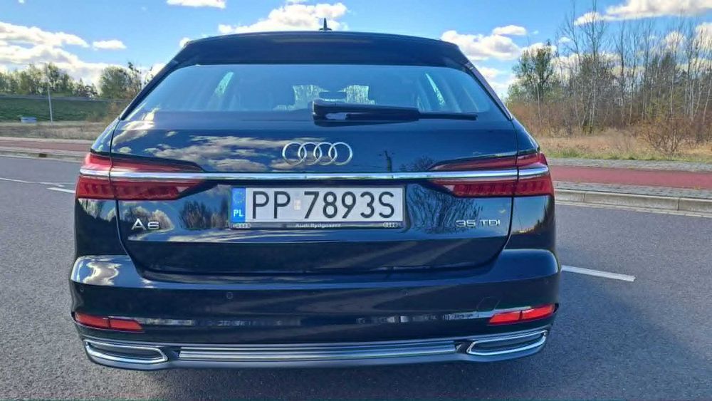 Eleganckie Audi A6C8 AVANT 12.2021 z gwarancją. Faktura VAT 23%