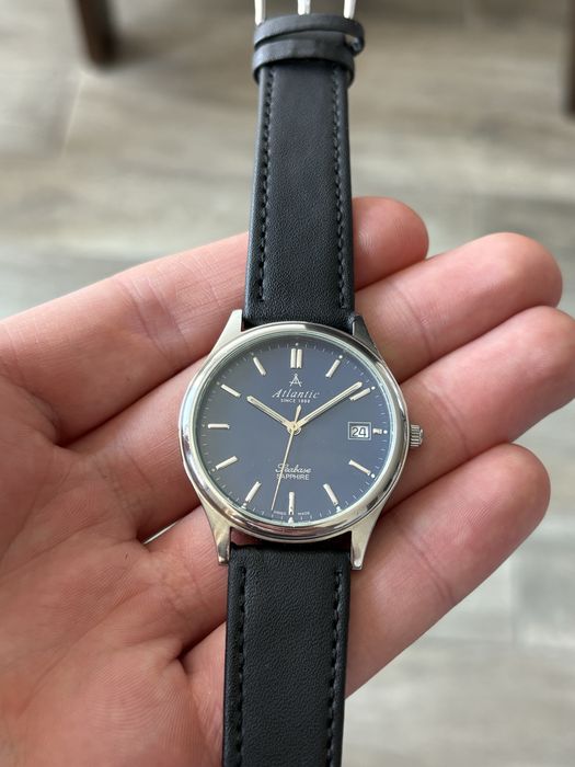 Zegarek Atlantic Seabase niebieski 60341