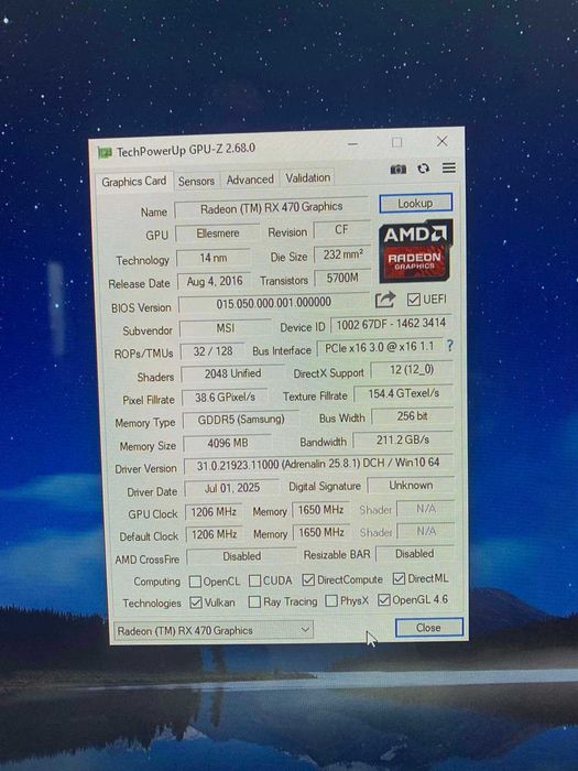 Ігровий ПК Core i7 (analog) / RX 470 / 16GB RAM / SSD / Новий!