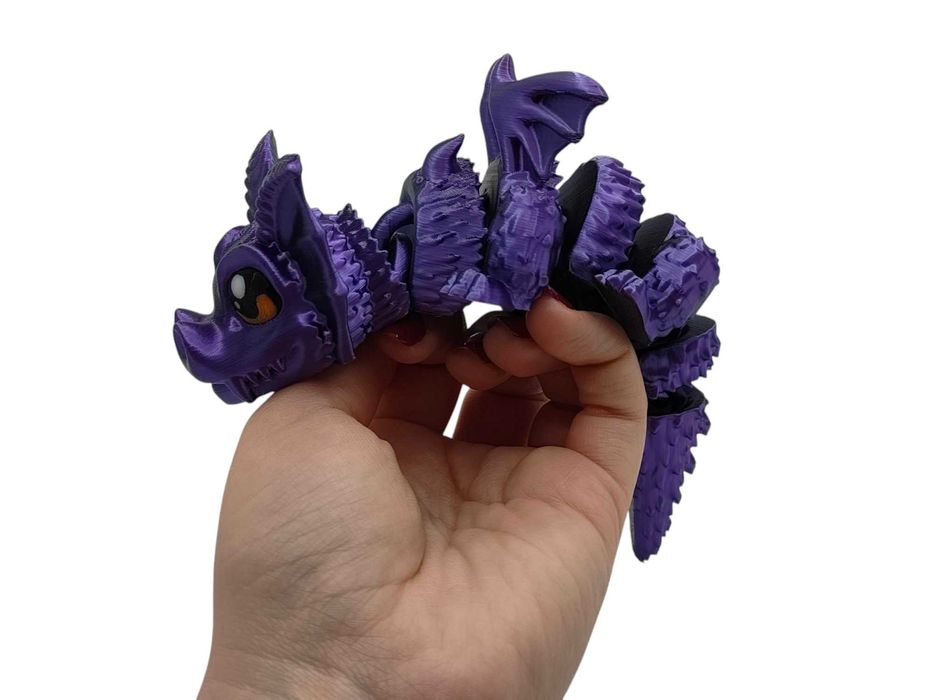 Nietoperzowy Smok - Bat Dragon Rozmiar M Flexi Ruchomy Smok Prezent