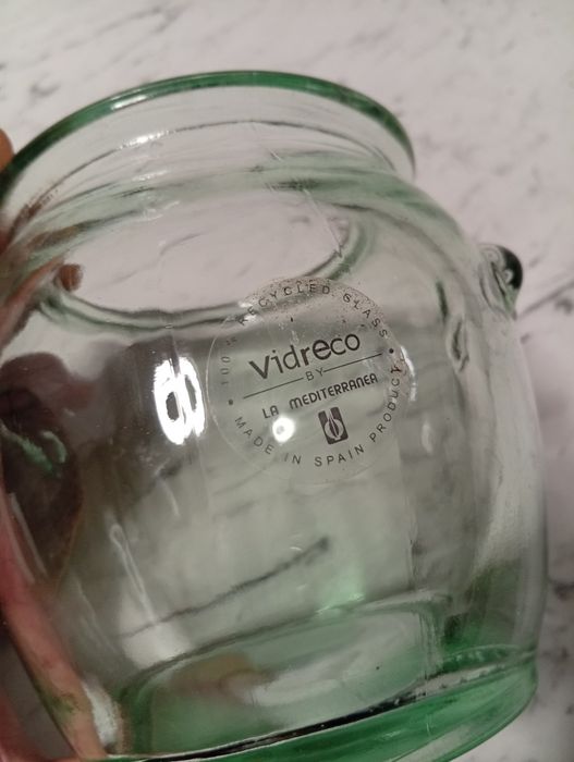 Komplet Vidreco szklana  beczka Puchatka