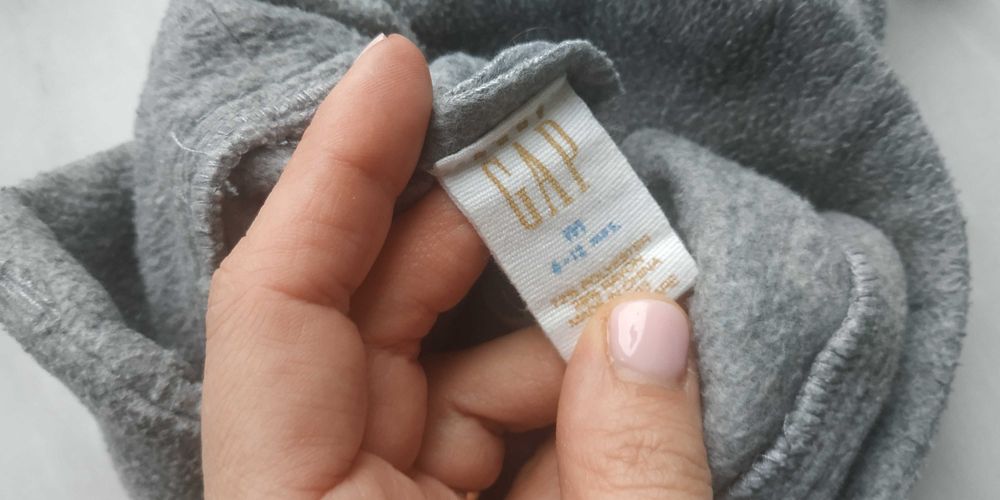 Baby GAP komplet Czapka + Rękawiczki 6-12 miesięcy