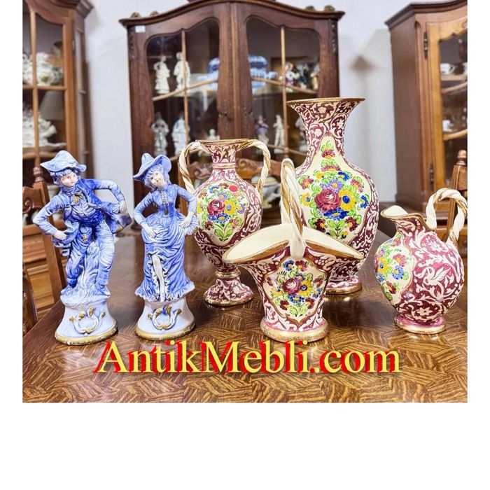 Порцелянові статуетки вази фарфор ваза статуетка бу