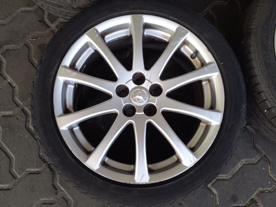 Jantes Toyota R17 Com Pneus 215/45 Furação 5X100