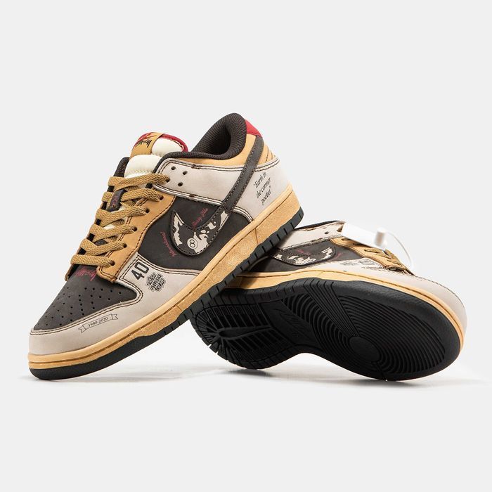 Чоловічі Кросівки Nike SB Dunk Low x Stussy 40-45 (Без Прелоплати)