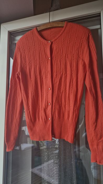 Kaszmirowy sweter damski M