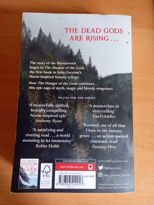 The Hunger of the Gods, John Gwynne