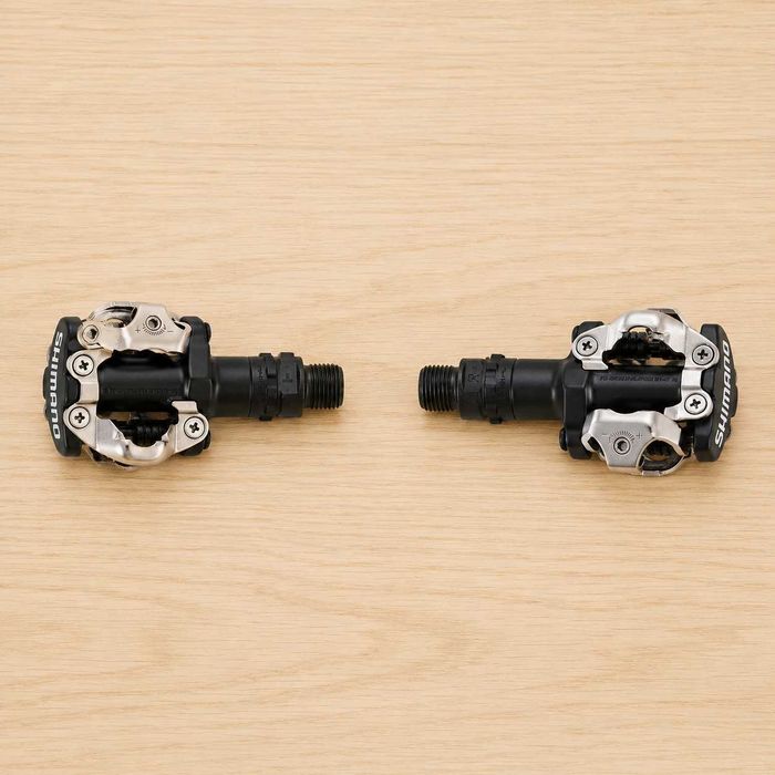 Pedais Shimano PD-M520 SPD Preto 1 Par EPDM520L