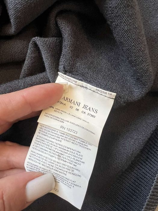 Кардиган Armani Jeans Хл шерсть