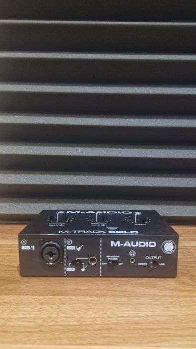 Sprzedam interfejs audio M-Track M-Audio solo. Stan nowy