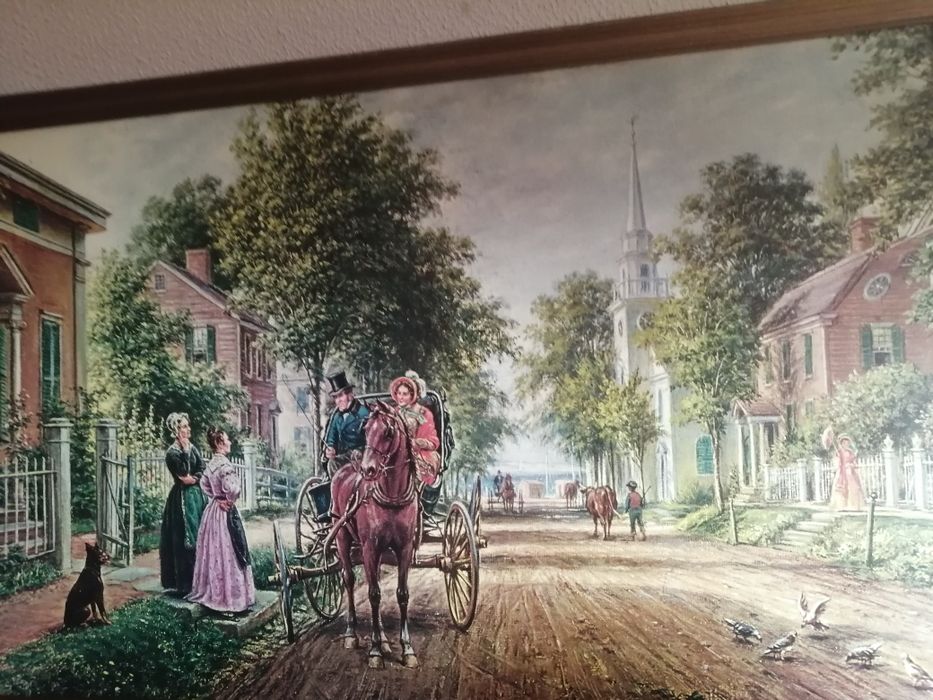 2 quadros antigos, valor individual.