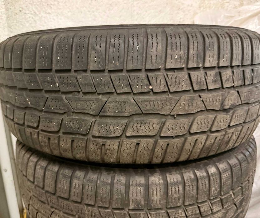 Alufelgi w super stanie + opony zimowe po 2 sezonach z końca 2023r. Continental 215/60 R16