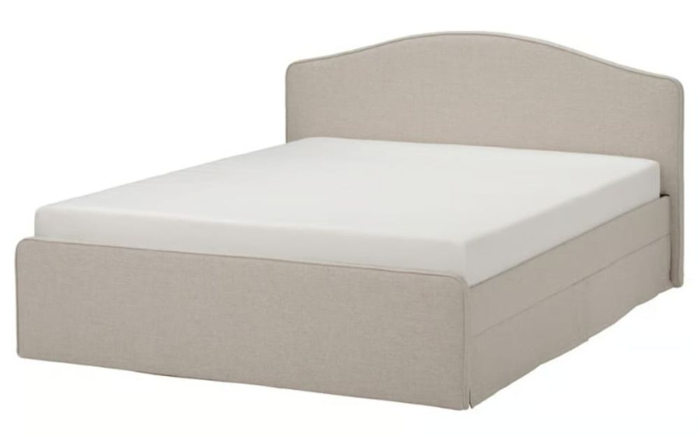 Cama de casal semi nova 160x200 cm