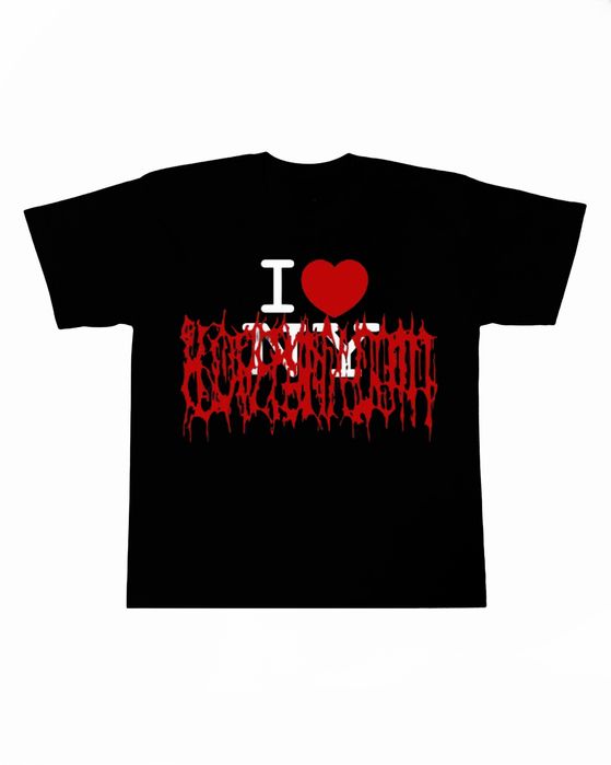 I LOVE NY Opium T-Shirt (opium, y2k, archive, punk)