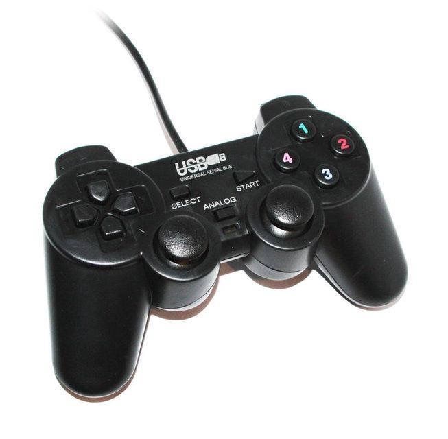 Геймпад джойстик для ПК Double Shock 2 USB-208 провідний