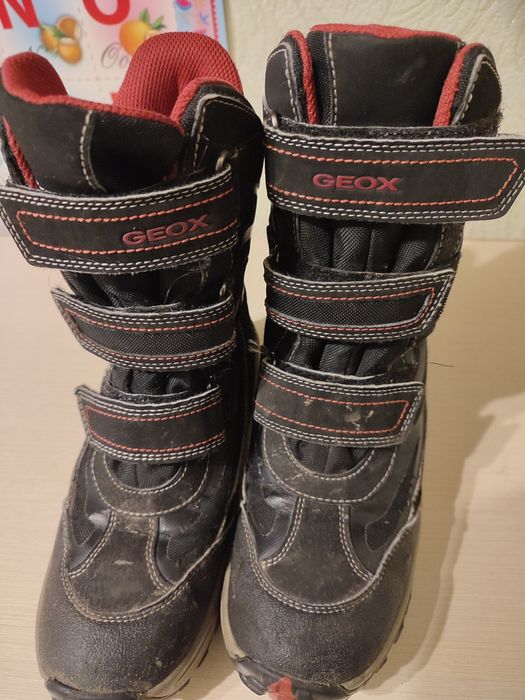 Сапоги термо для хлопчика GEOX. 35 розмір