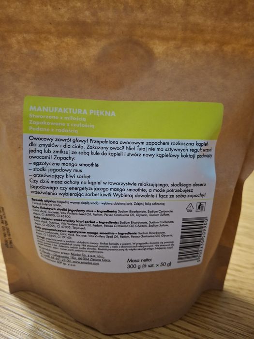 Kule do kąpieli Owocowy koktajl