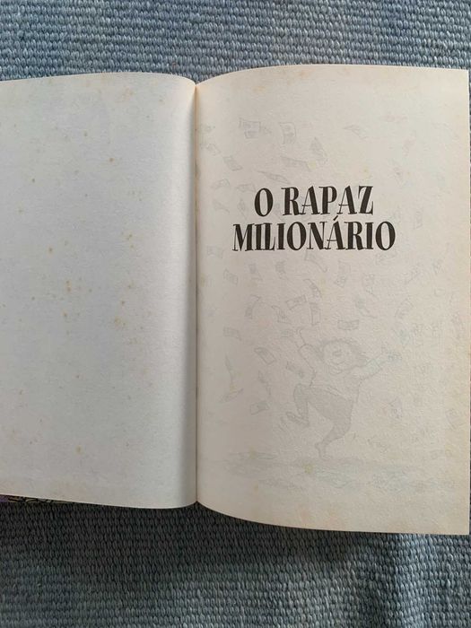 Livro O Rapaz Milionário David Walliams