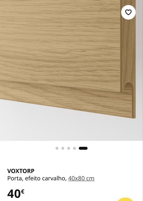 Porta de cozinha Modelo VOXTORP IKEA 40x80