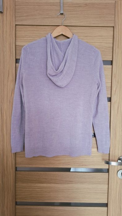 Sweter sweterek S/M rozpinany z kapturem