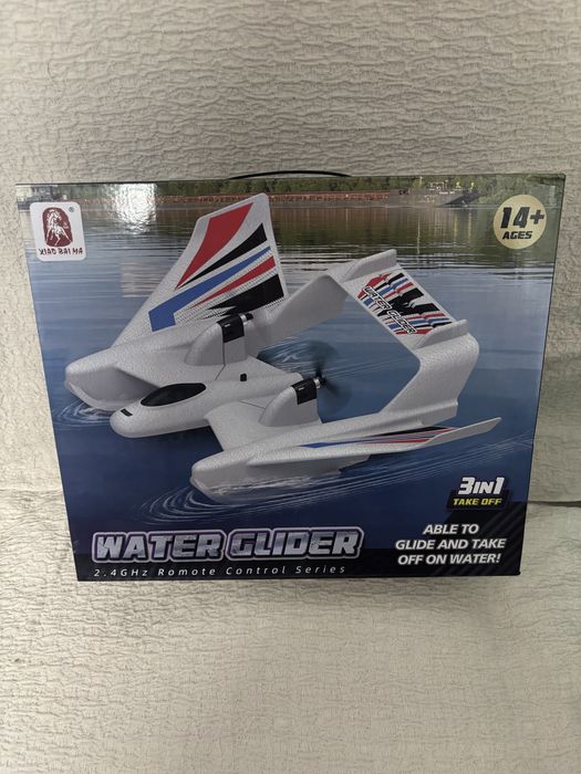 Water Glider 3 em 1 Telecomandado 2.4GHz – Água e Voo Novo