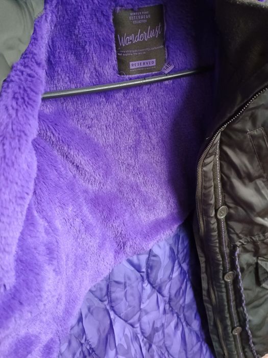 Świetna kurtka parka dziewczęca Reserved