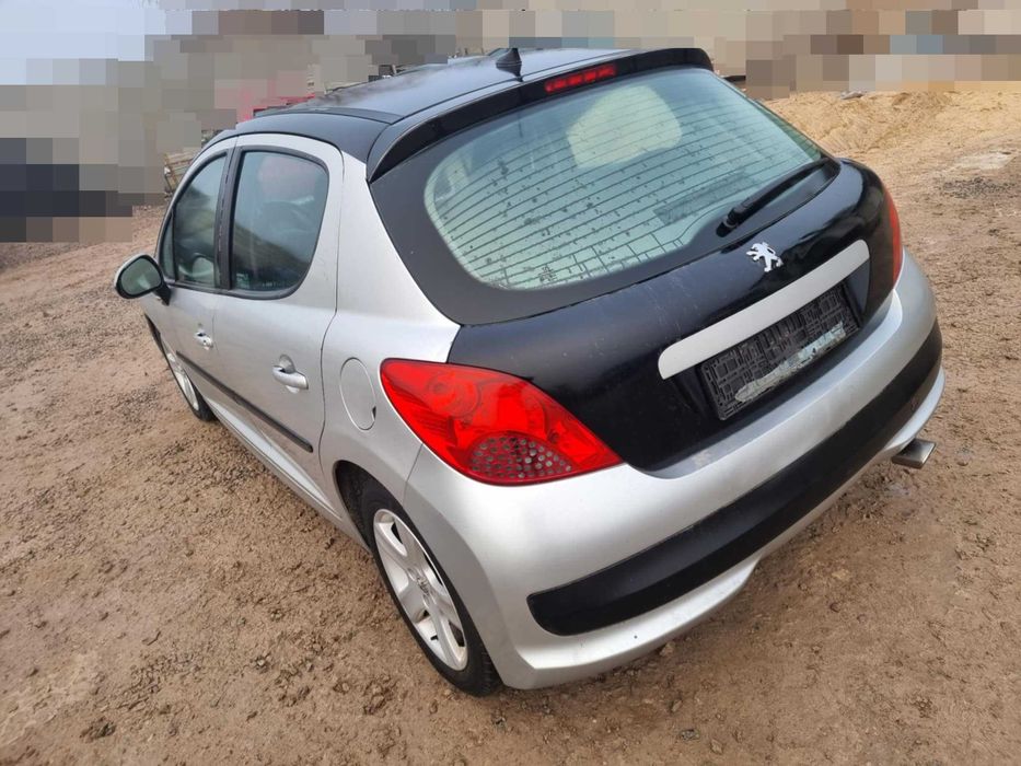 amortyzatory sprężyny tarcze wahacze zaciski Peugeot 207 przedlift /fl