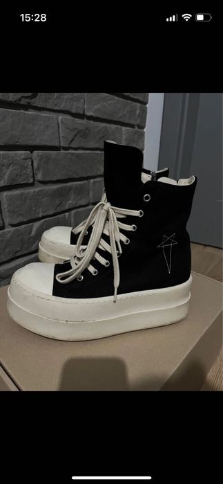 Rick Owens Double Bumper Sneakers