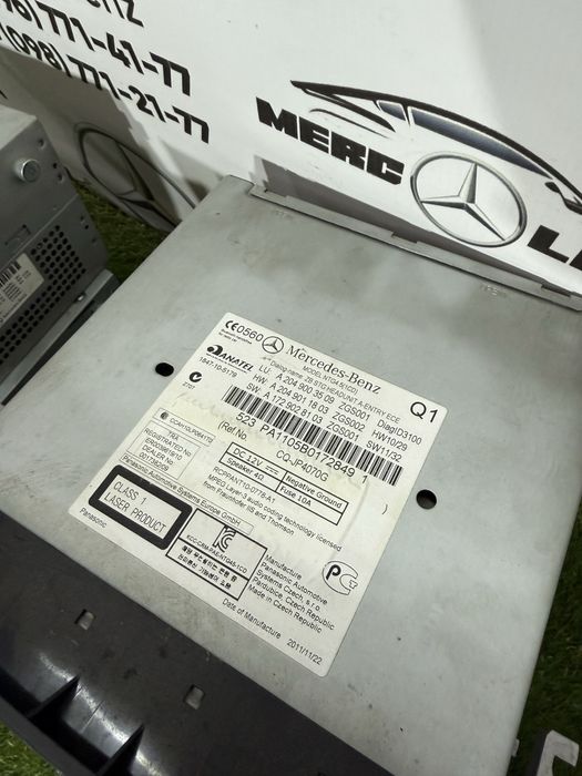 W212 w204 мгнітофон comand екран Mercedes АвтоРозборка