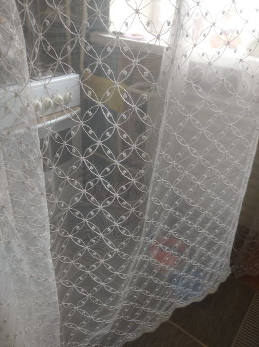 Тюль нова,3 м,біла