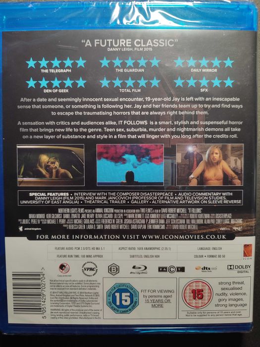 It Follows - Blu-ray (NOVO & SELADO)