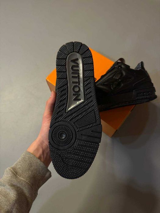 Кросівки Louis Vuitton Skate Sneaker Black луї вітон скейт чорні