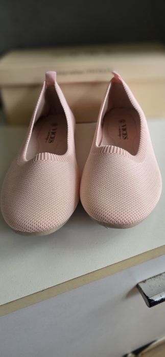 Balerinki pudrowy róż  r.40