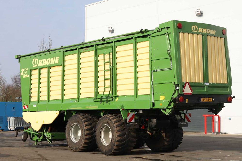 Przyczepa samozbierająca Krone ZX 470  nie stratumann giga terra