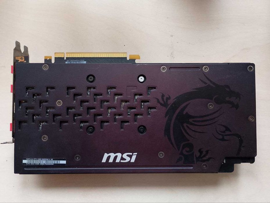 GTX 1060 3gb MSI Gaming X