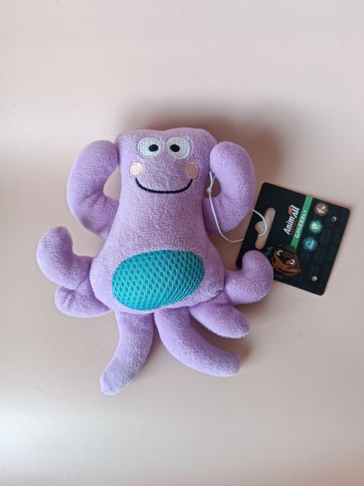 М'яка іграшка AnimAll GrizZzly Восьминіг для собак 17×18×6 см