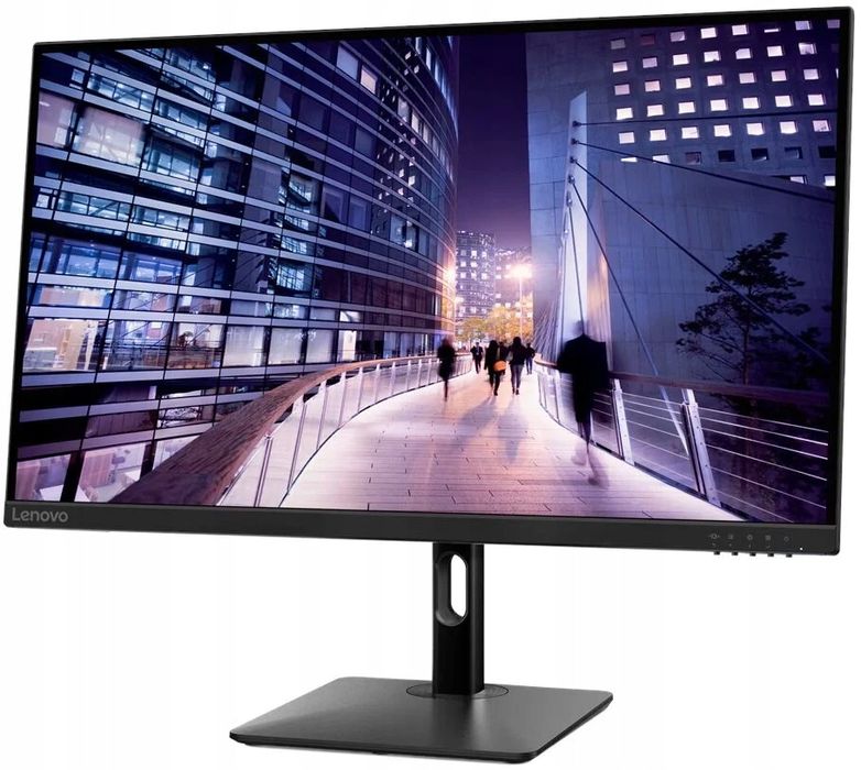 Monitor 4K Lenovo N27P 27'' Ips 60Hz 4Ms Hdr Usb-C Głośniki 2X3W Pivot