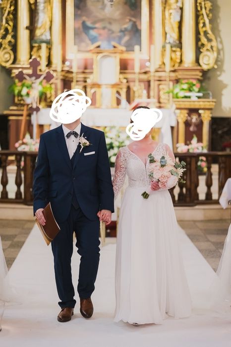 Suknia ślubna biała