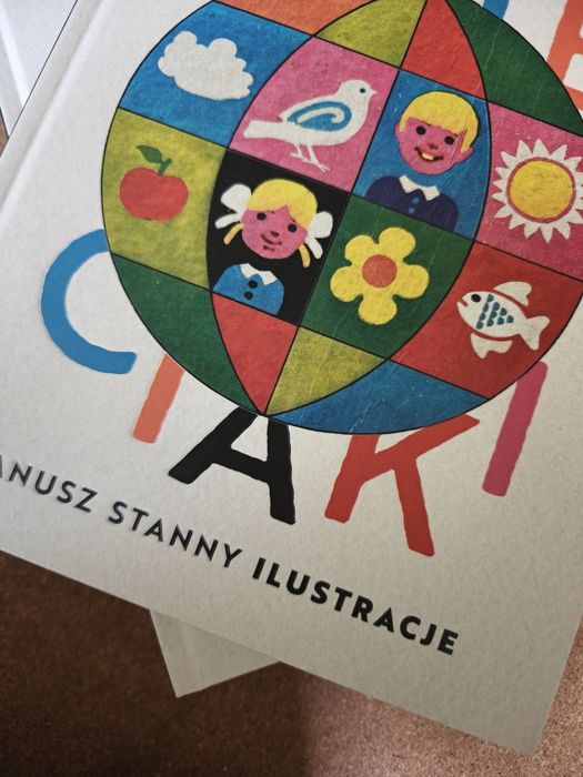 Album Dzieciaki Janusz Stanny Ilustracje Sztuka PRL Twarda Oprawa new