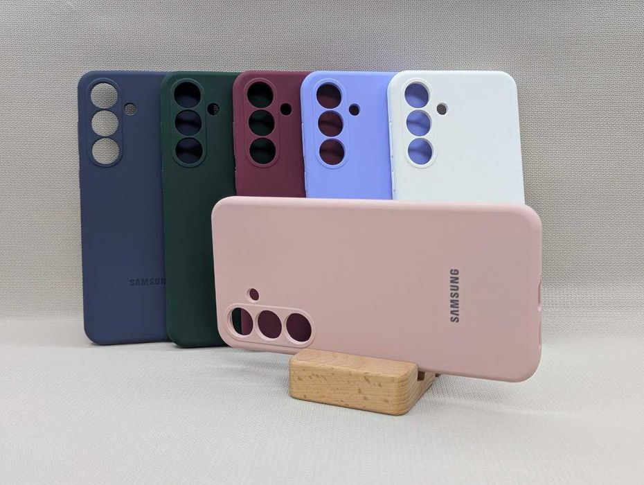 Топ! Samsung S25 FE с логотипом Противоударный чехол софт тач