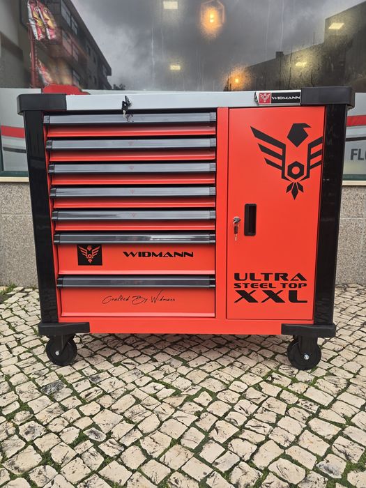 Carrinho de ferramentas XXXL 7 gavetas completas novo