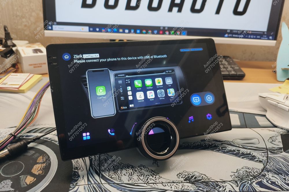 Магнітола 10.1 Android 2/32gb CarPlay універсальна