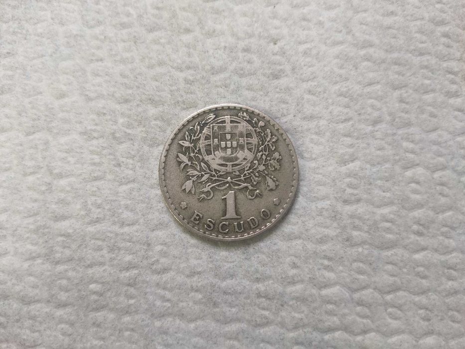 Moeda 1$ Alpaca - 1939 - Excelente Condição Escudos