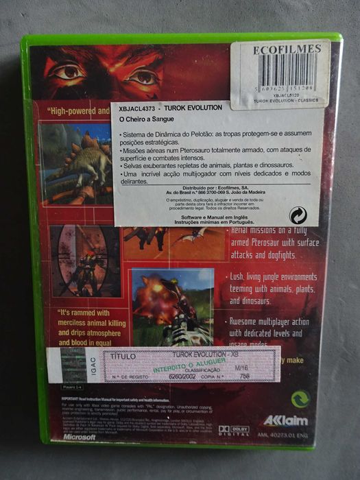 Xbox Game X-Box Turok Evolution64740191963907121