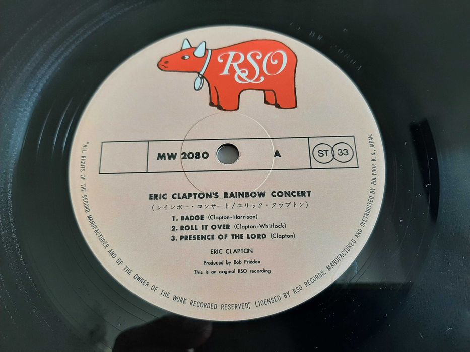 Eric Clapton - Eric Clapton`s Rainbow Concert - Japão - Vinil LP