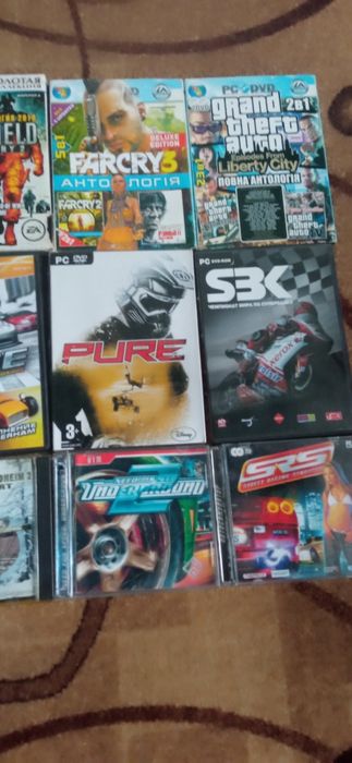 Диски з іграми для РС
