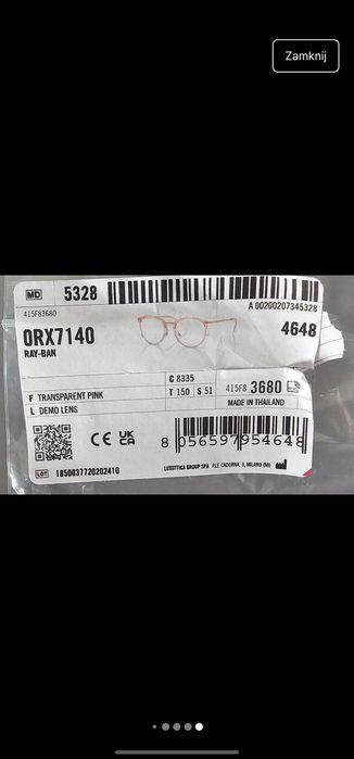 Nowe Oprawki Ray Ban